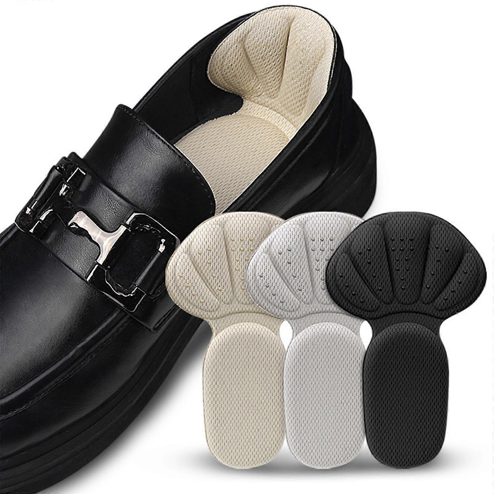 Comfortable Heels Cushioning Pads, Bouncy Breathable Shock Absorption Insoles 3D Heel Pads for Shoes Fast