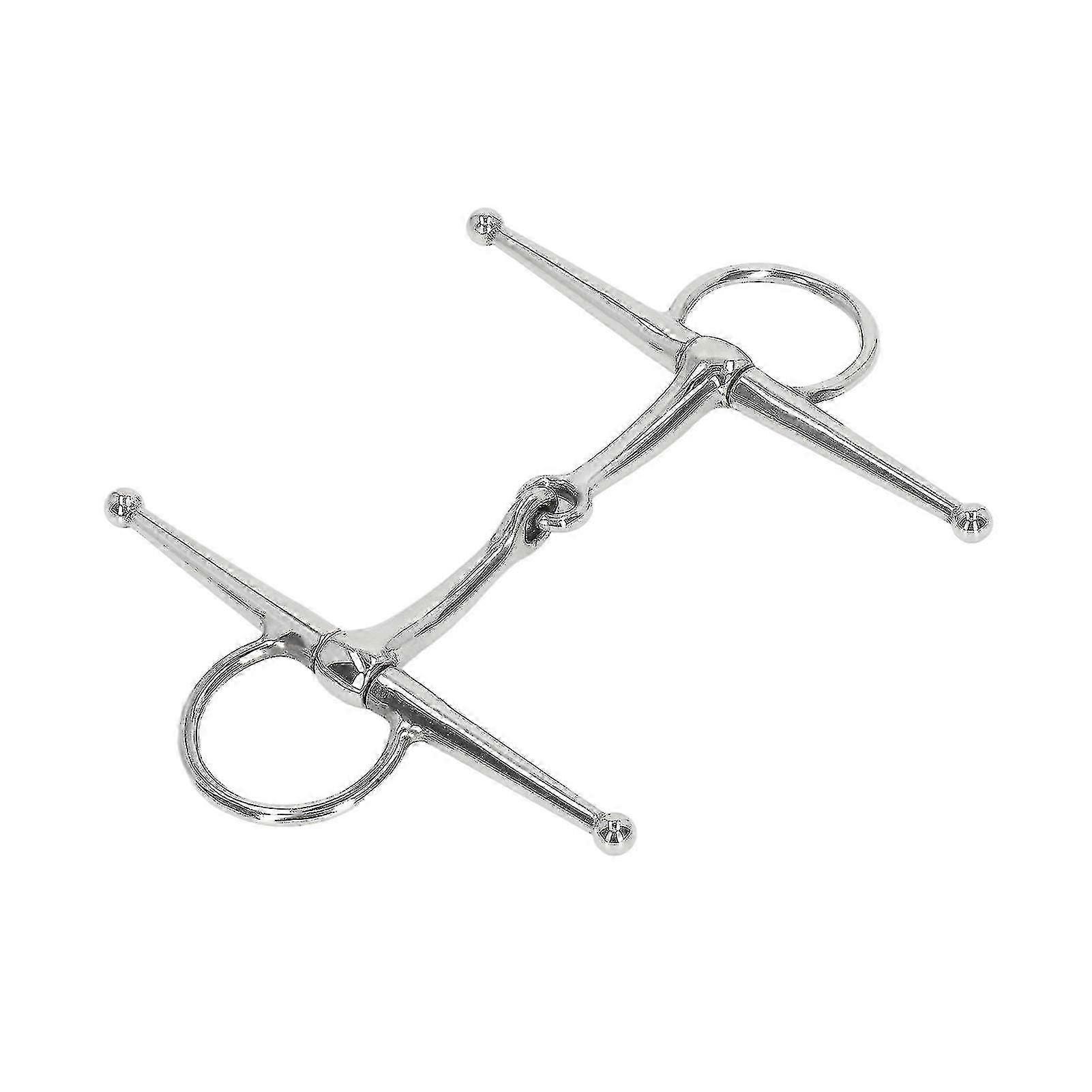 Stainless Steel Full Cheek Bit For 125mm Horse Mouth Mount