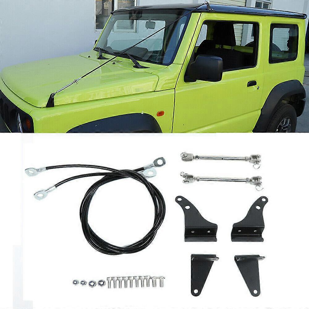 Car Limb Riser Scale Crawler Obstacle Eliminate Rope Protector For Suzuki Jimny 2019 2020 Jungle Obstacle Eliminate Steel Rope