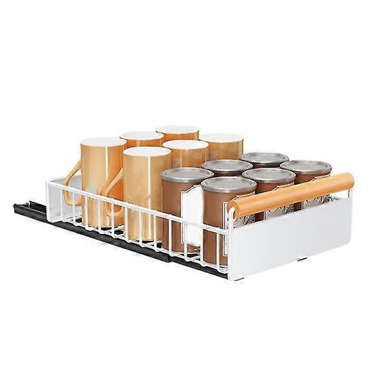 Storage Drawer Self-adhesive Two Way Installation Great Stickiness Heavy Duty Load Capacity Smooth