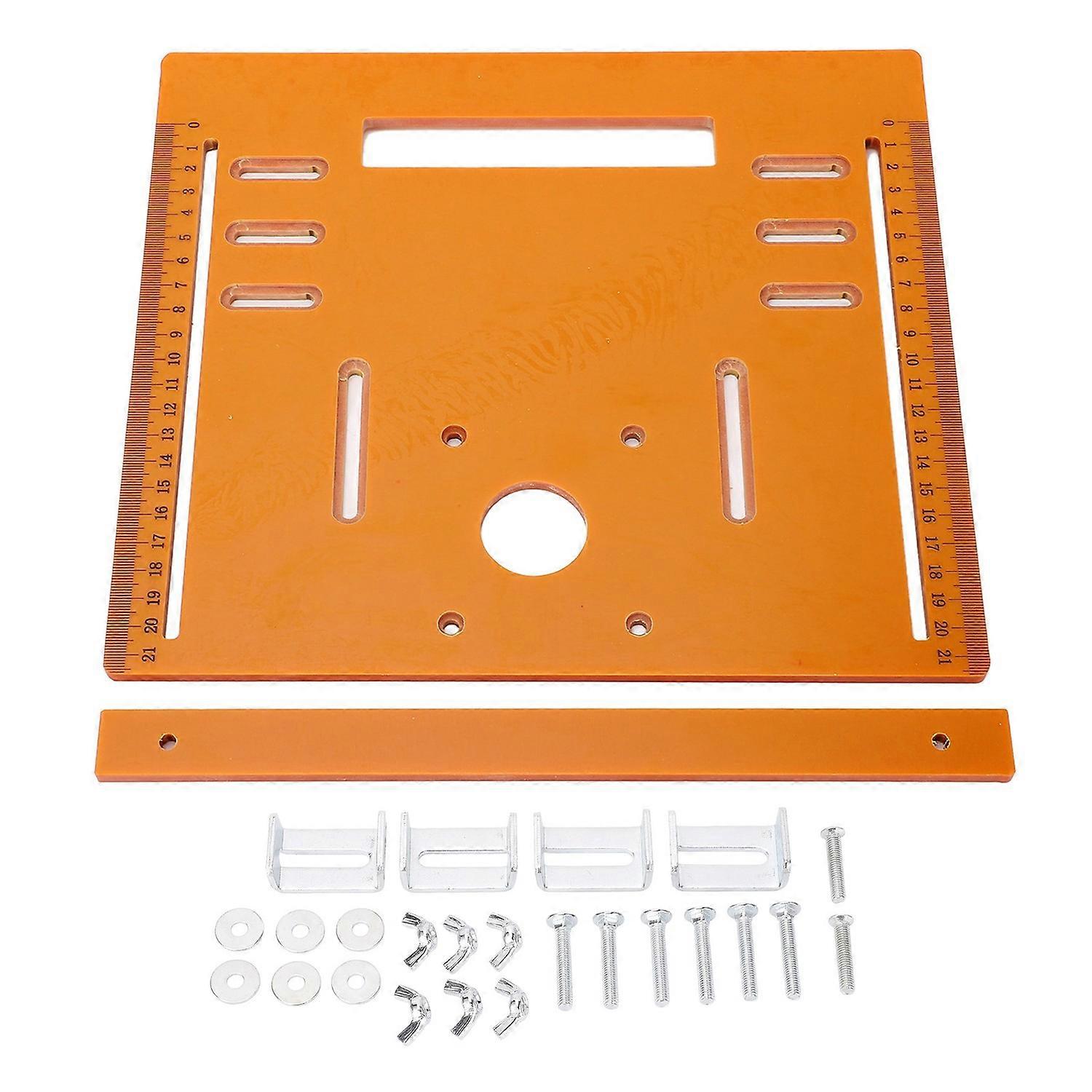 28x25cm Cutting Machine Base Plate Oblique Cut Handheld Cutter Backing Woodworking Insert Bottom Pla