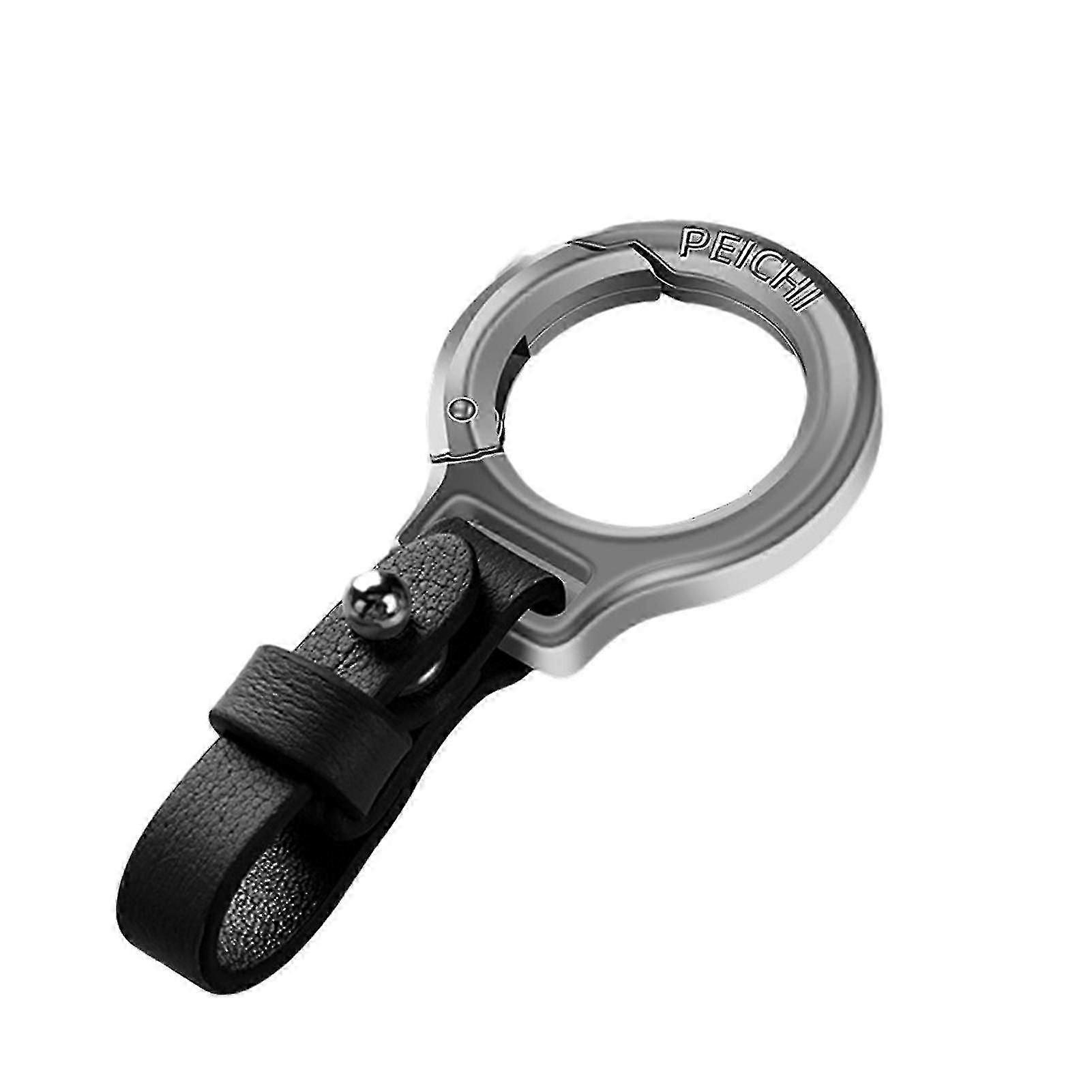 Personalized Car Leather Keychain Multi-Purpose Backpack Hanging Props for Key Belt Purse