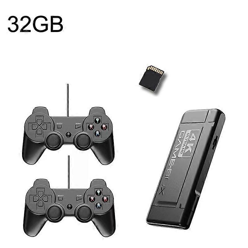 K9 Game Console Home TV Double Battle Simulator 32G Cable Built-in 100000 Games