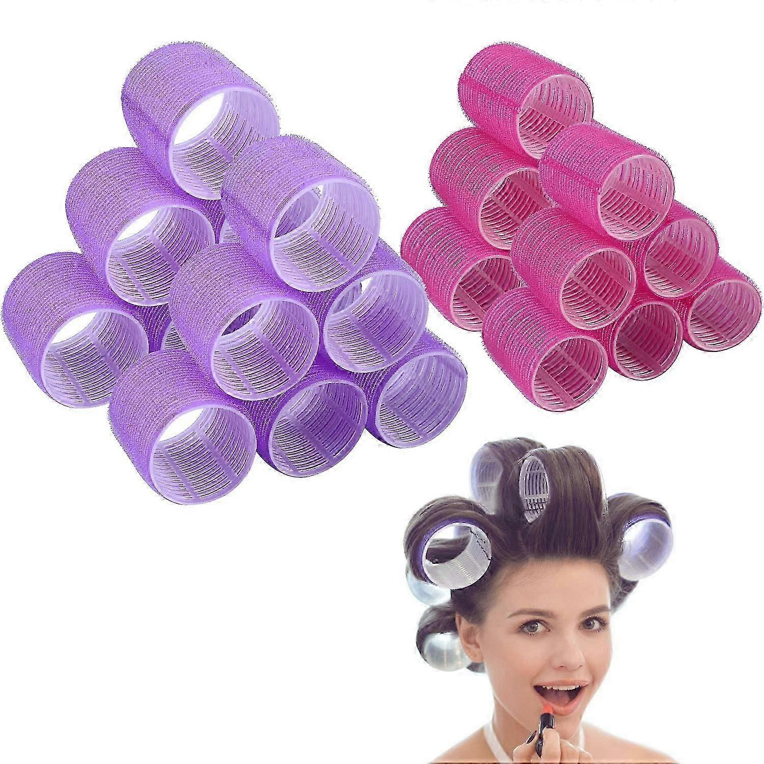 Jumbo Size Self-Adhesive Curlers