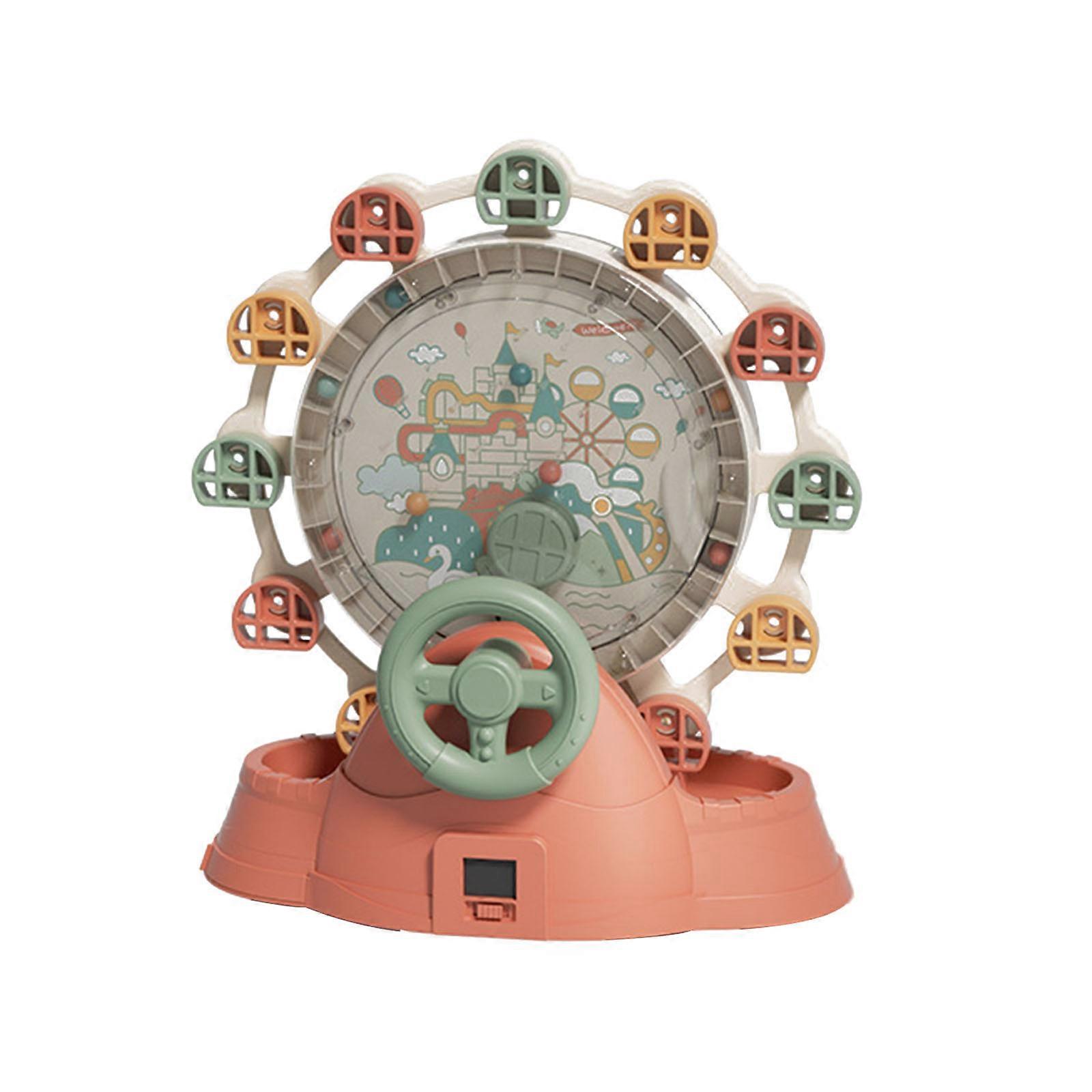 Family Board Game Catching Ball Electric Machine Toy for Children Glowing Pick Up Bean Tabletop Game Interaction Toy Pink