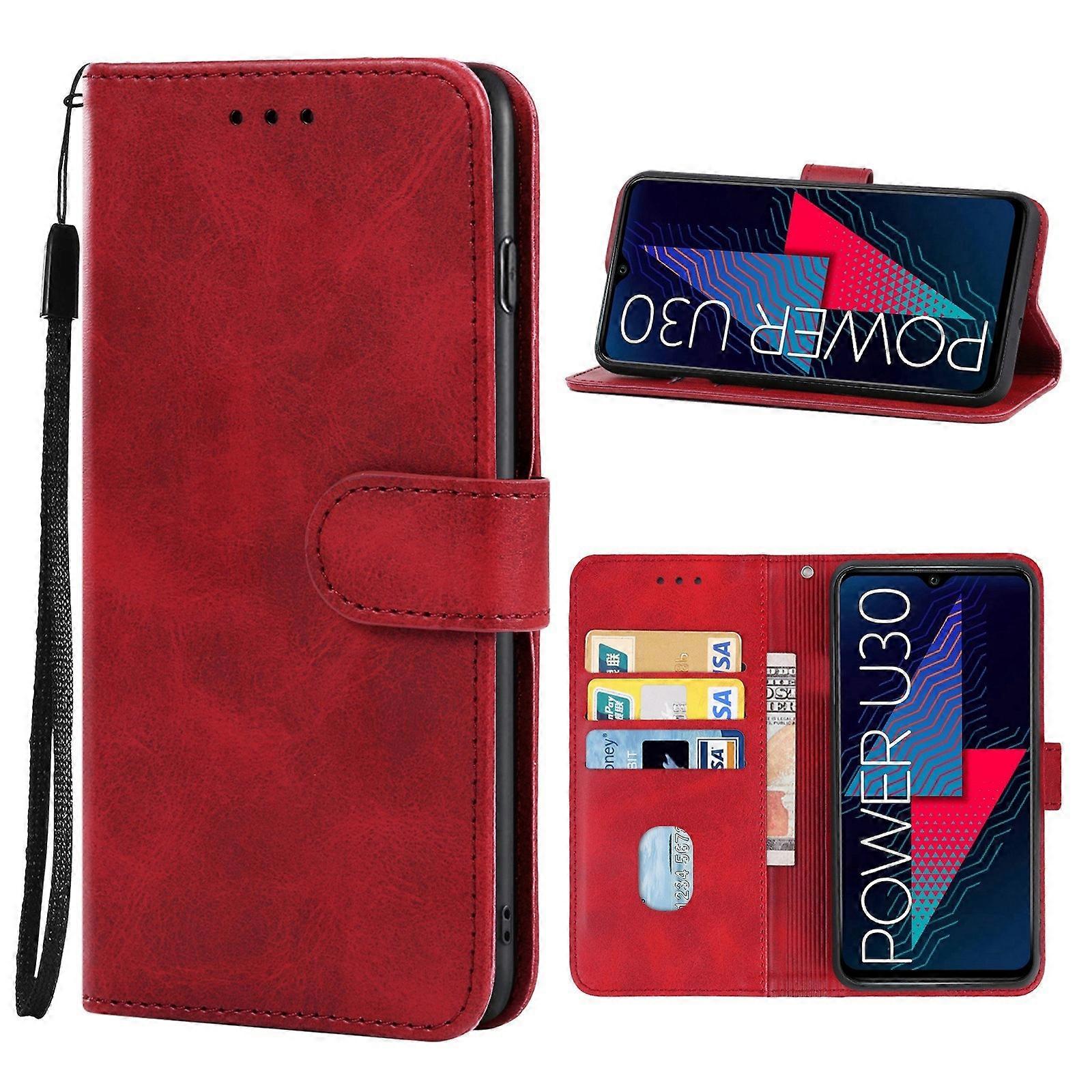 For Wiko Power U30 Leather Phone Case
