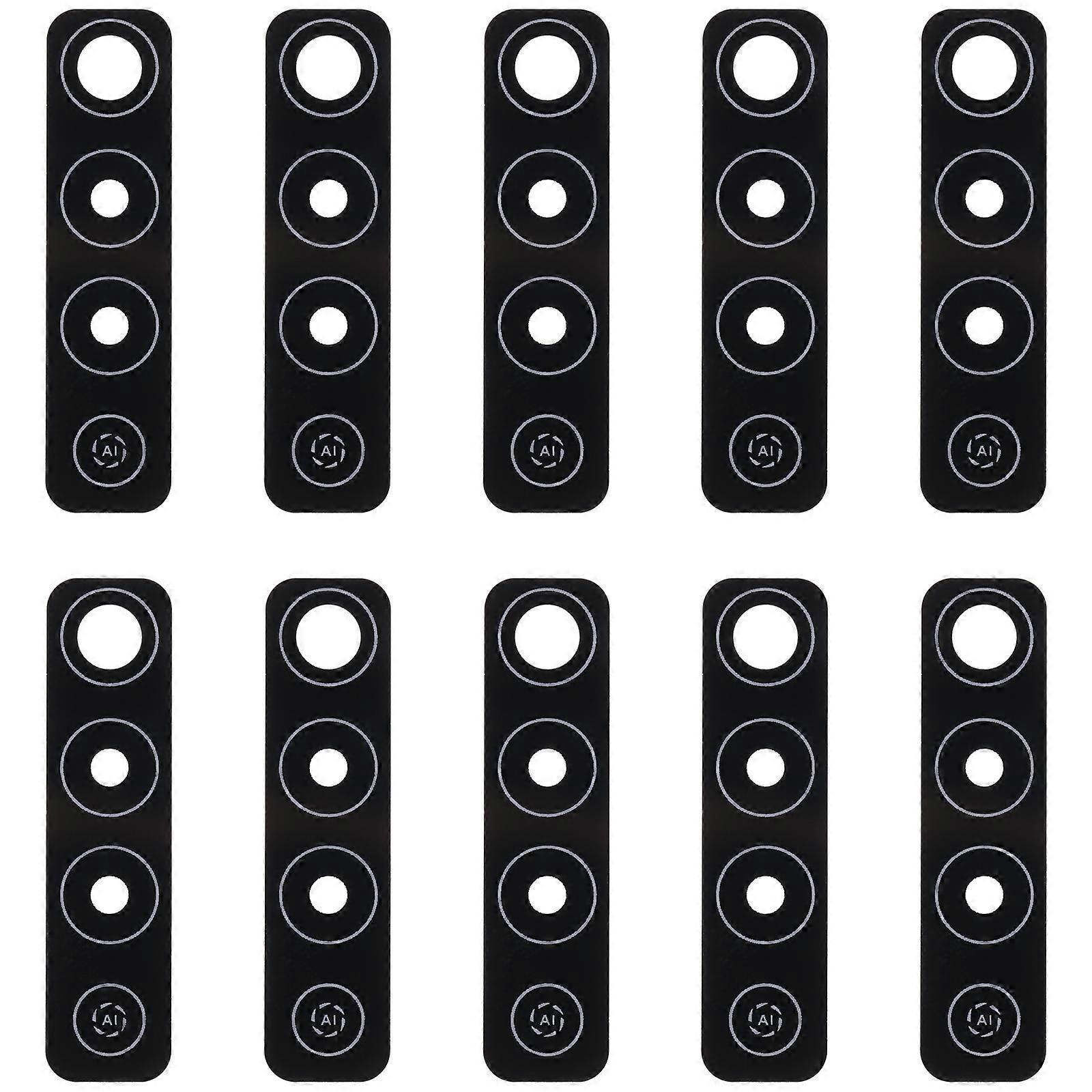 For Tecno Camon 17 CG6 10pcs Back Camera Lens