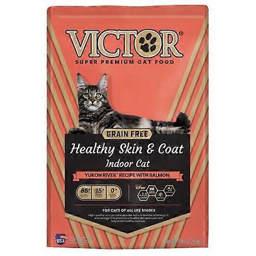 Victor, 无谷物健康皮肤和皮毛,室内猫,5 磅
