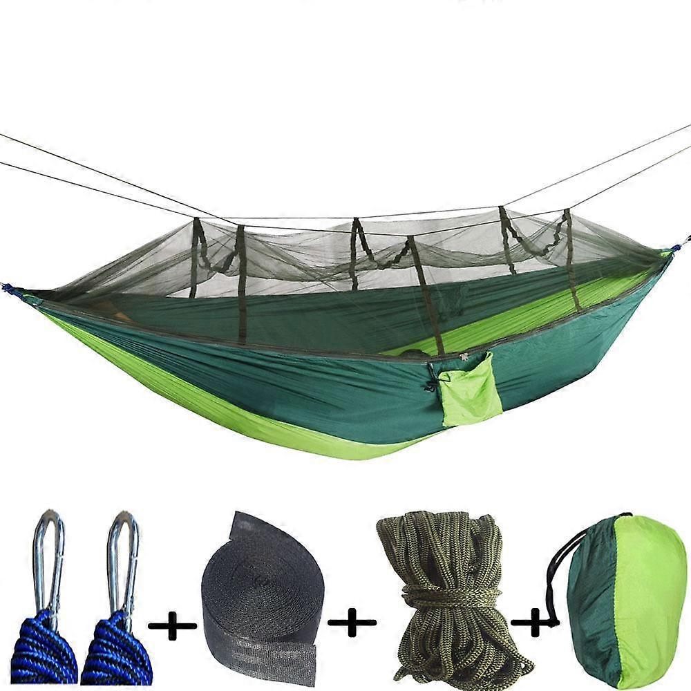 Portable Outdoor Camping Hammock 1-2 Person Go Swing With Mosquito Net Hanging Bed Ultralight Tourist Sleeping hammock