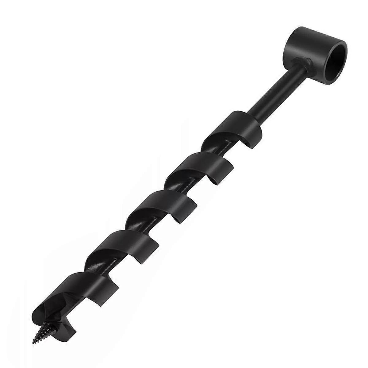 1 Inch Hand Auger Wrench 1 X 12inch Manual Hole Eye Wood Auger Drill Bit for Camping and Survival and Backpack Tool