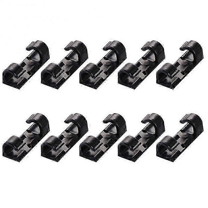 Self-adhesive Cable Clips compatible with Cord Management - Drop Wire Holder