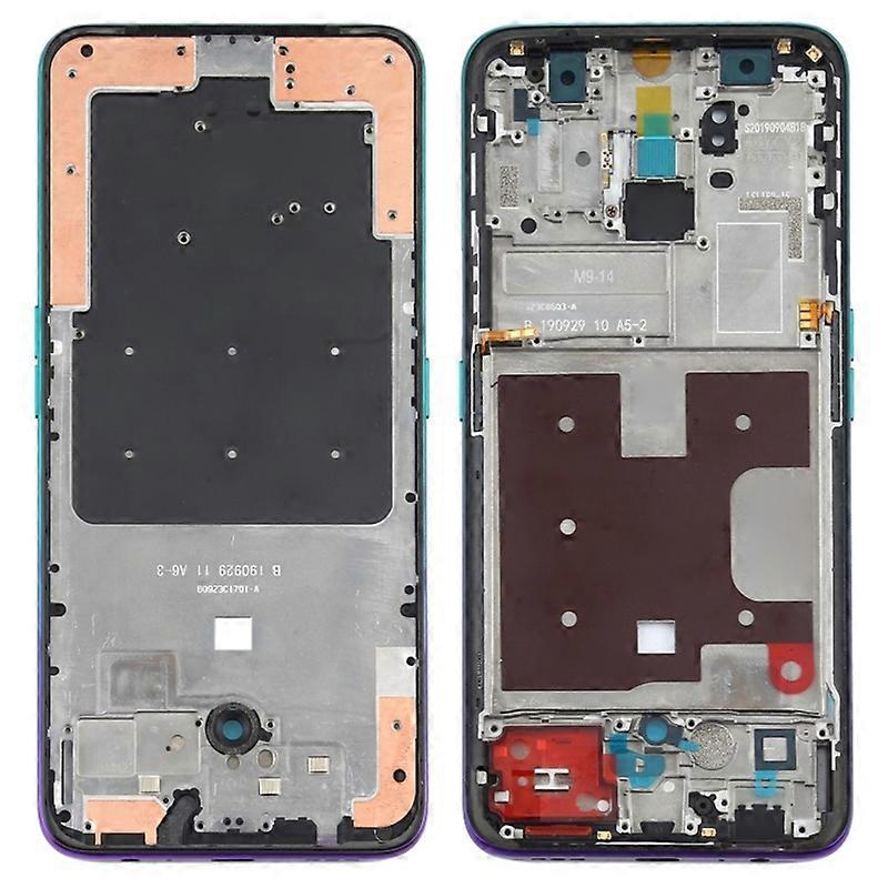For OPPO Reno2 Z/Reno2 F Middle Plate Frame Repair Part (A-Side) (without Logo)-Nebula