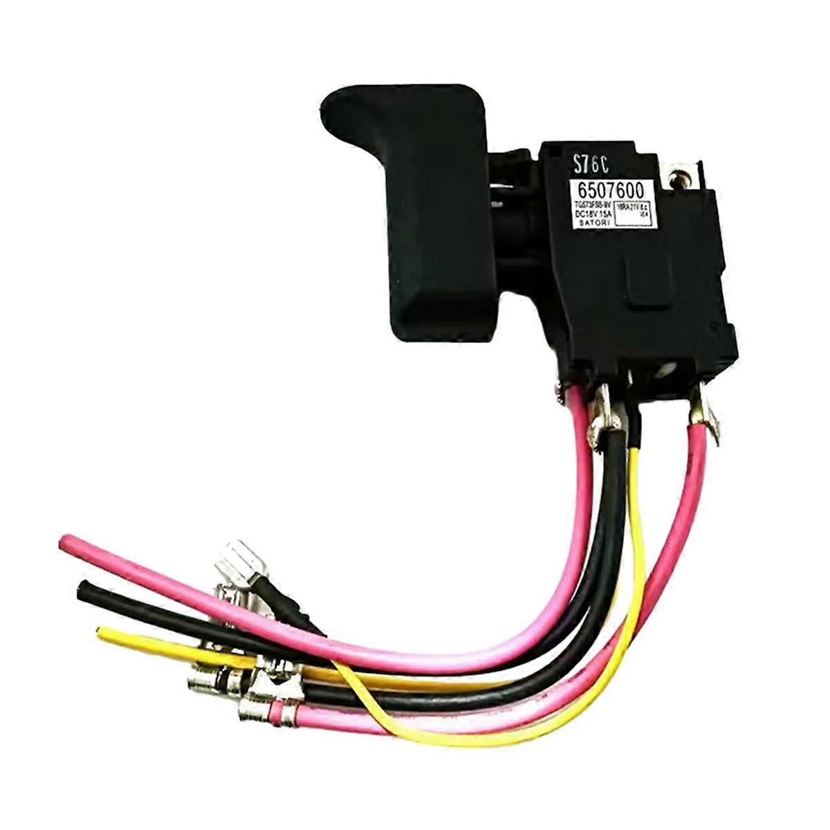 6507600 Electric Drill Switch DJR186 JR186D 650760-0 for XRJ04 DJR186 JR186D Power Tools Accessorie