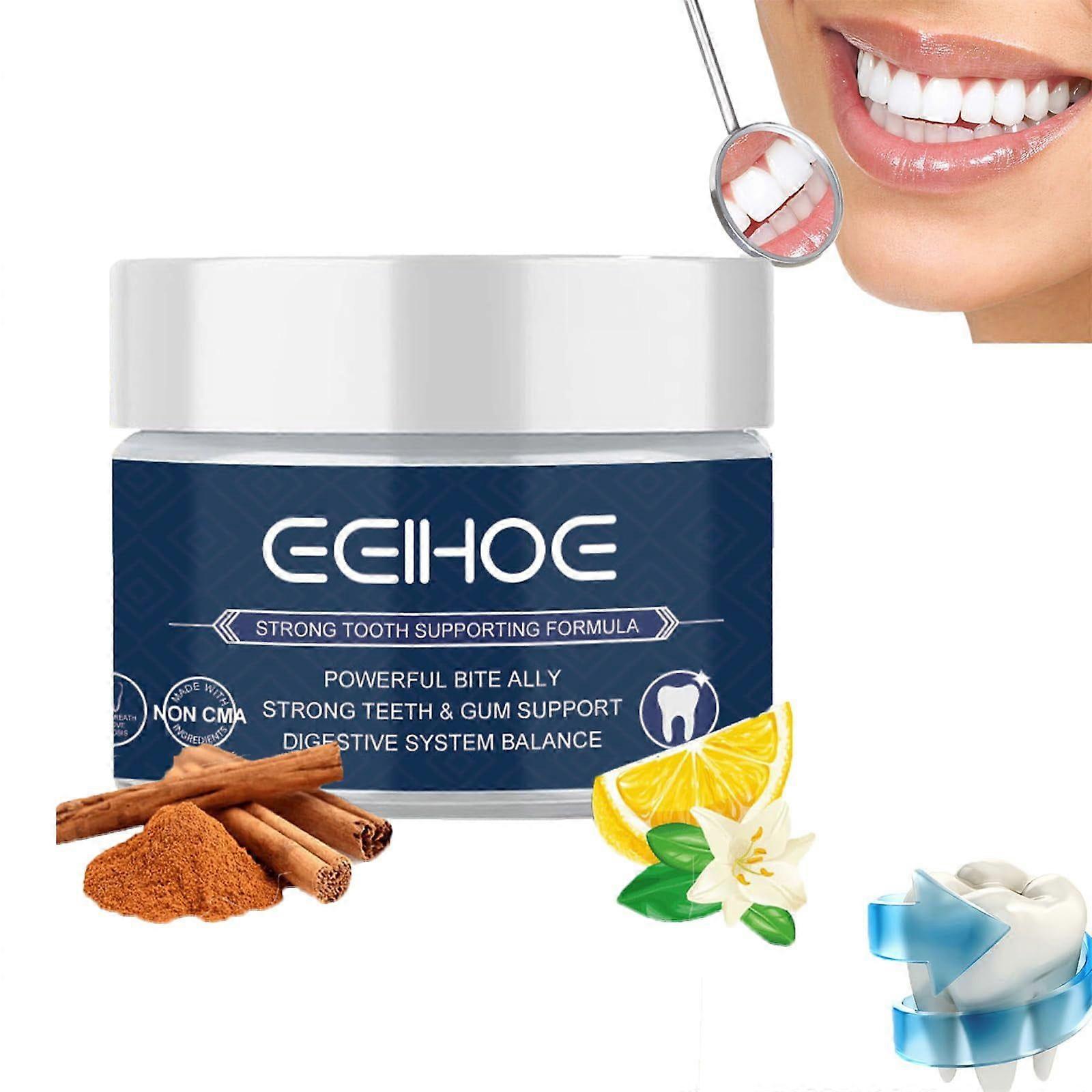 Tooth Powder - Toothpaste Tooth Whiten ing, Toothpaste Bentonite Clay, Remineralizing Tooth Powder for Healthy Teeth & Gums - 90ml