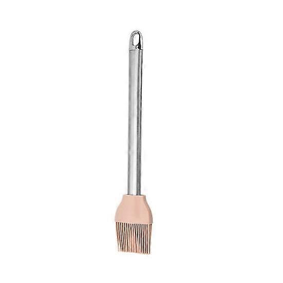 Silicone Scraper Oil Brush Stainless Steel Handle Flexible Scrapers BPA Free High Heat Resistant Kitchen Scraper Multifunctional Kitchen Tool