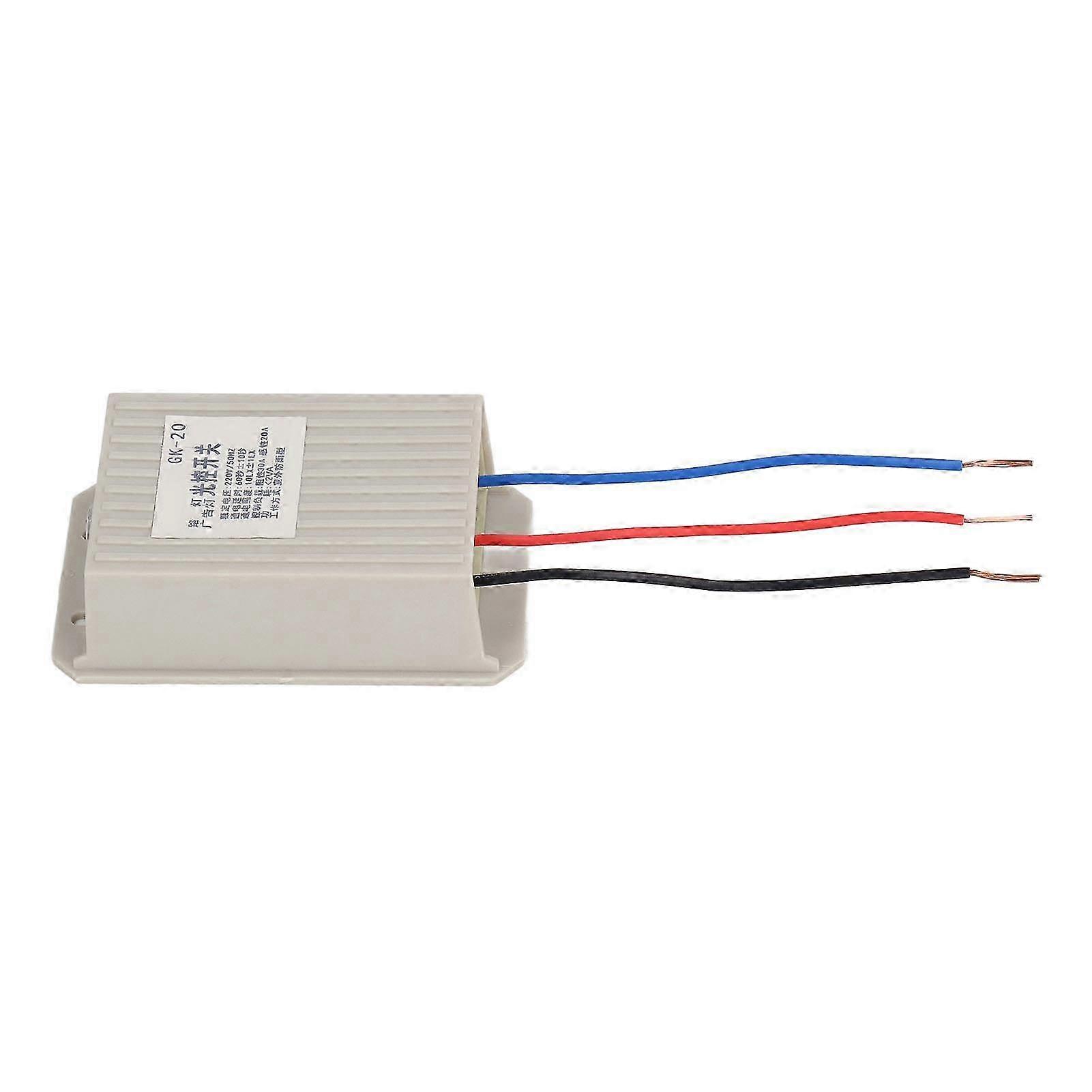 Street Light Control Switch Rainproof Anti Interference Automatic Intelligent Streetlight Controller AC220V