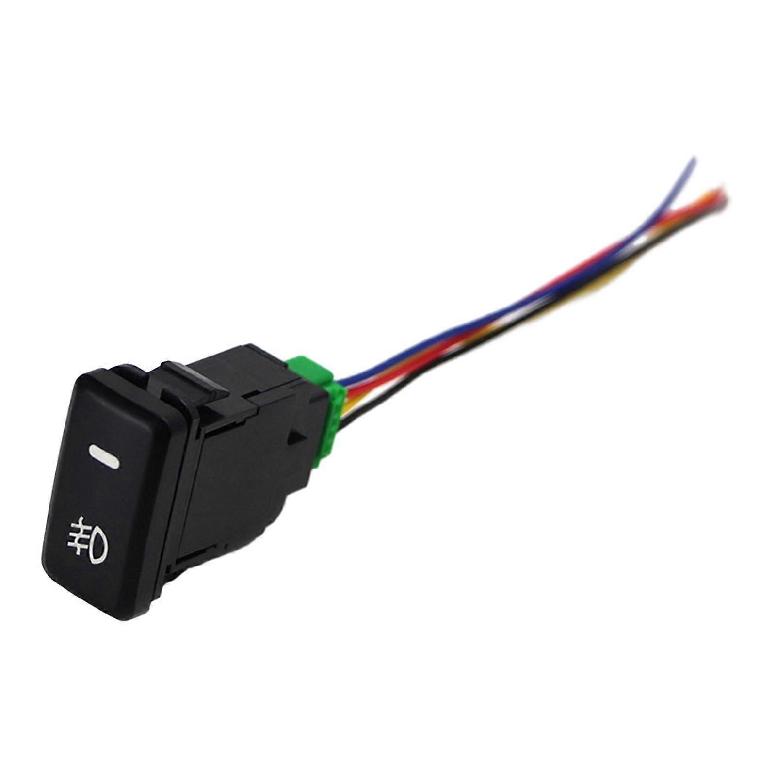 Fog Light Push Switch Accessories for Toyota Easily Install Durable