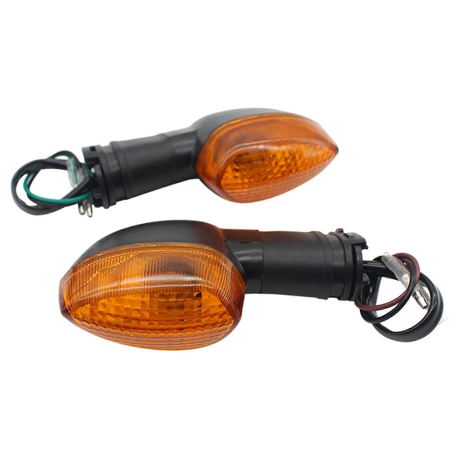1 Pair Motorcycle Turn Signal Indicator Light 10W High for 2006-2015