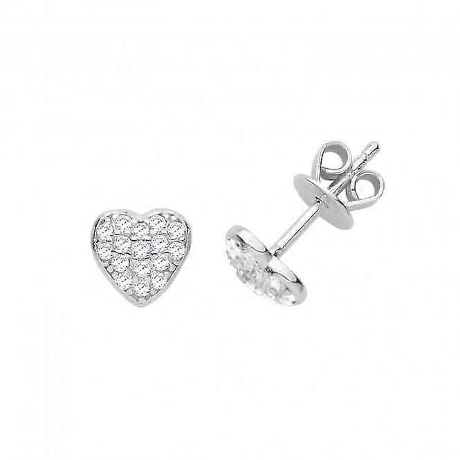 Acotis Silver Stud Earrings Zirconia G51213