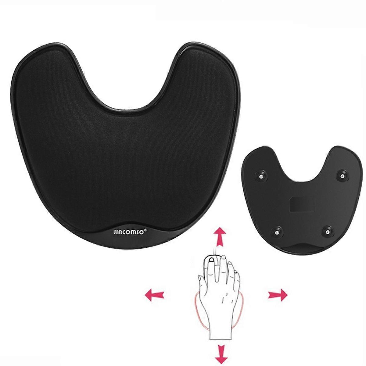  Ergonomic Gaming Mouse Pad with Memory Foam Wrist Rest