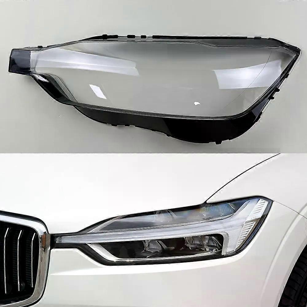 For Volvo XC60 2018-2024 Headlight Cover Transparent Headlamp Shell Lamp Shade Lens Replace Original Lampshade Plexiglass