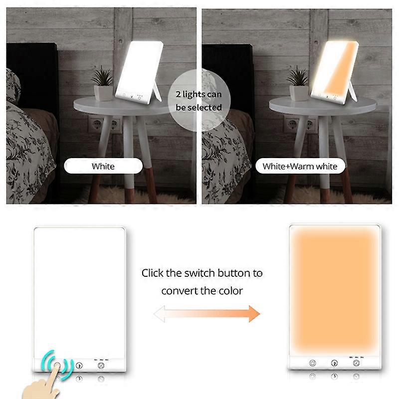Light Therapy Lamp SAD Light,For Home/Travelling