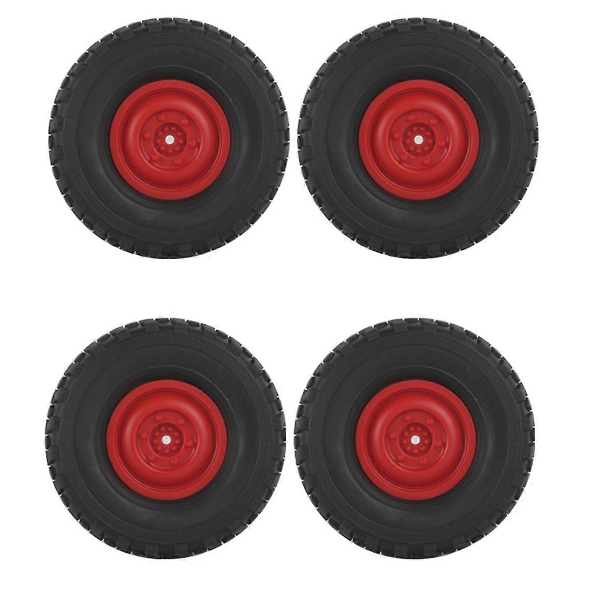 4Pcs Soft Tire Wheel for LDRC LD1801 LD1802 LD1803 A01 A02 A86 A86P