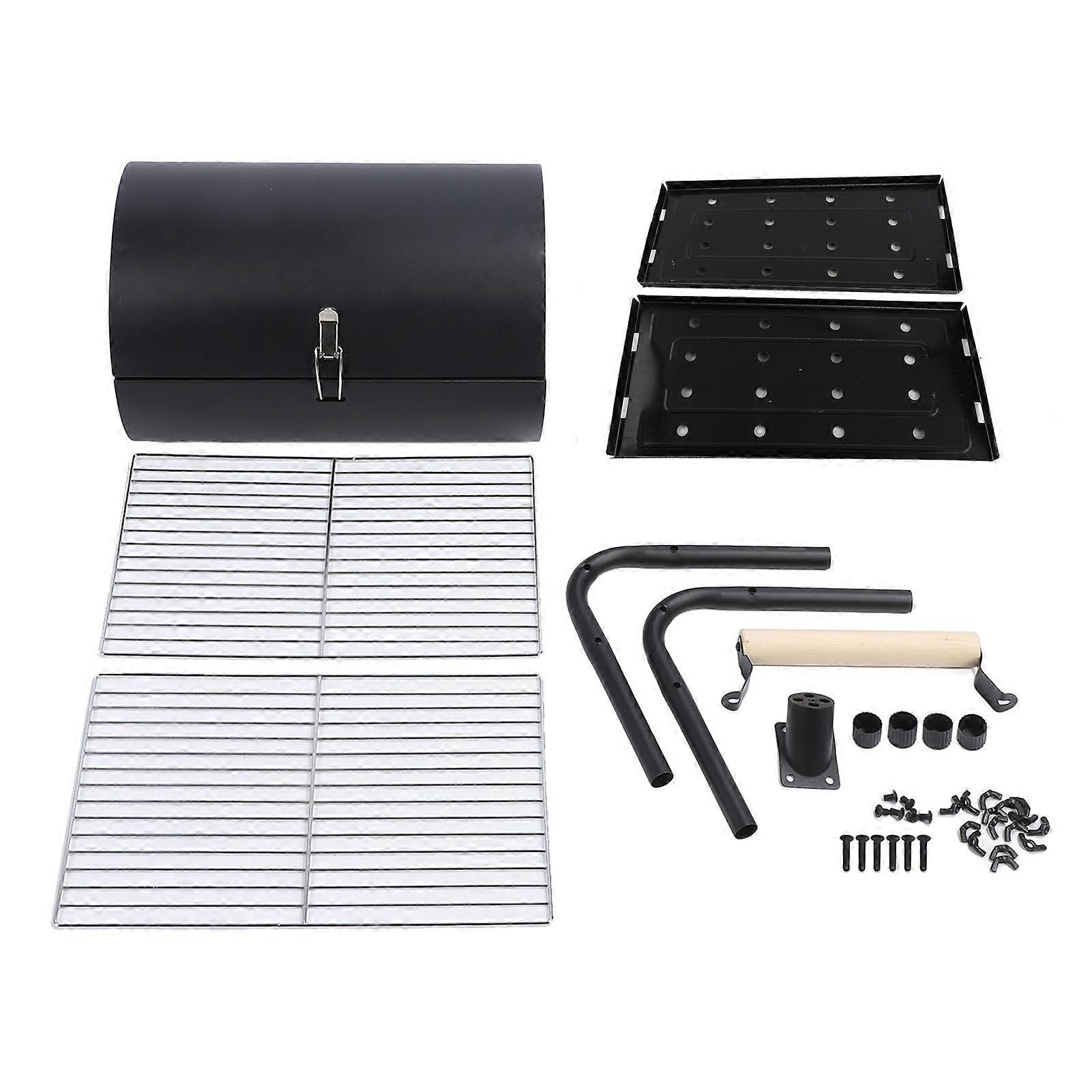 Charcoal Grill Portable Double Sided Chimney Stove Portable Barbecue Grill for Outdoor