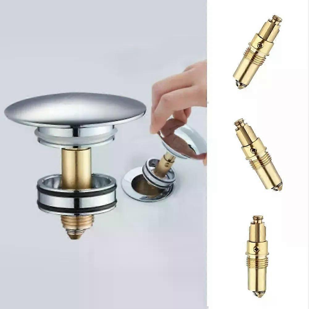 A1112 Replacement-Basin Sink Bath Waste Easy Pop Up Click Clack Plug Bolt Spring For Most Sink Barth Tub Basin Drain-Stopper