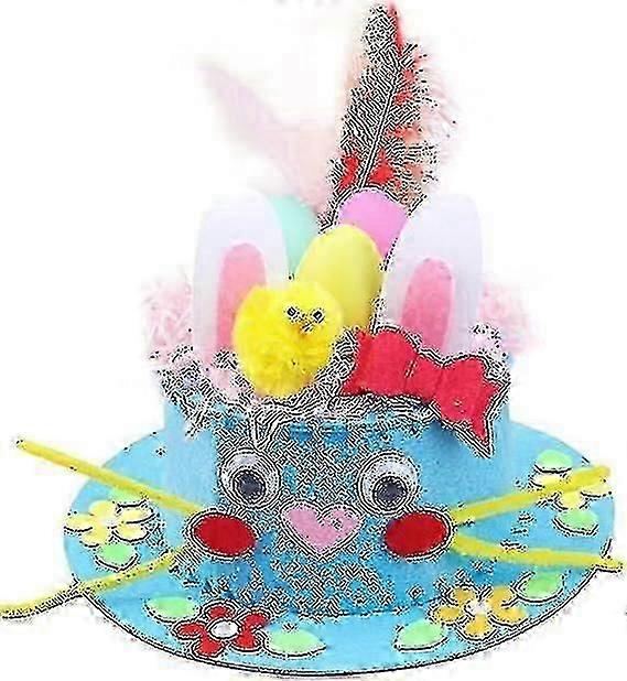 "Easter Bonnet Kit - Easter Children's DIY Hat Decoration Set, for Easter Craft Supplies"