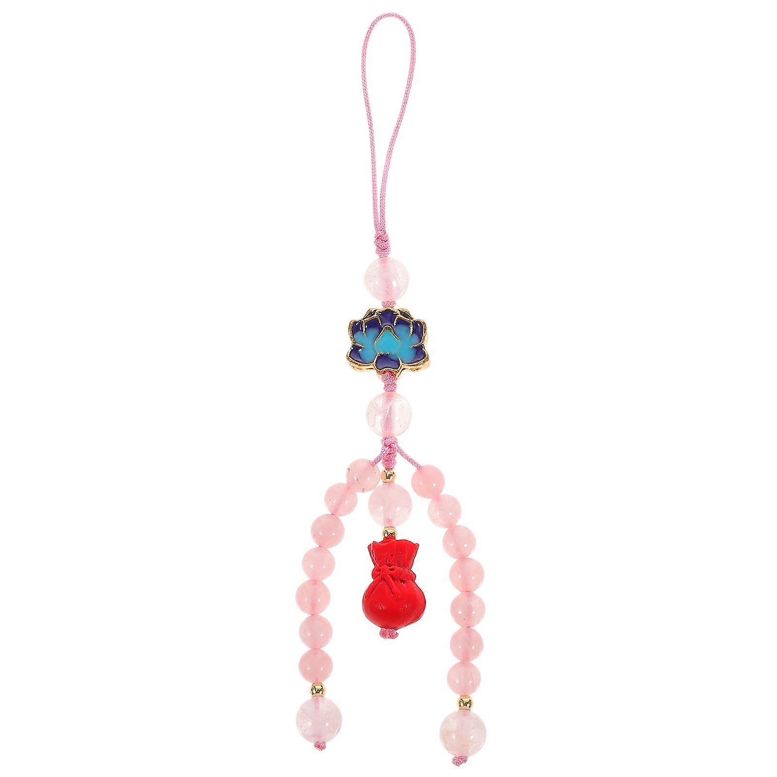 Chinese Style Cellphone Lanyards Mobile Phone Strap Mobile Phone Chain Phone Accessories (Blue)