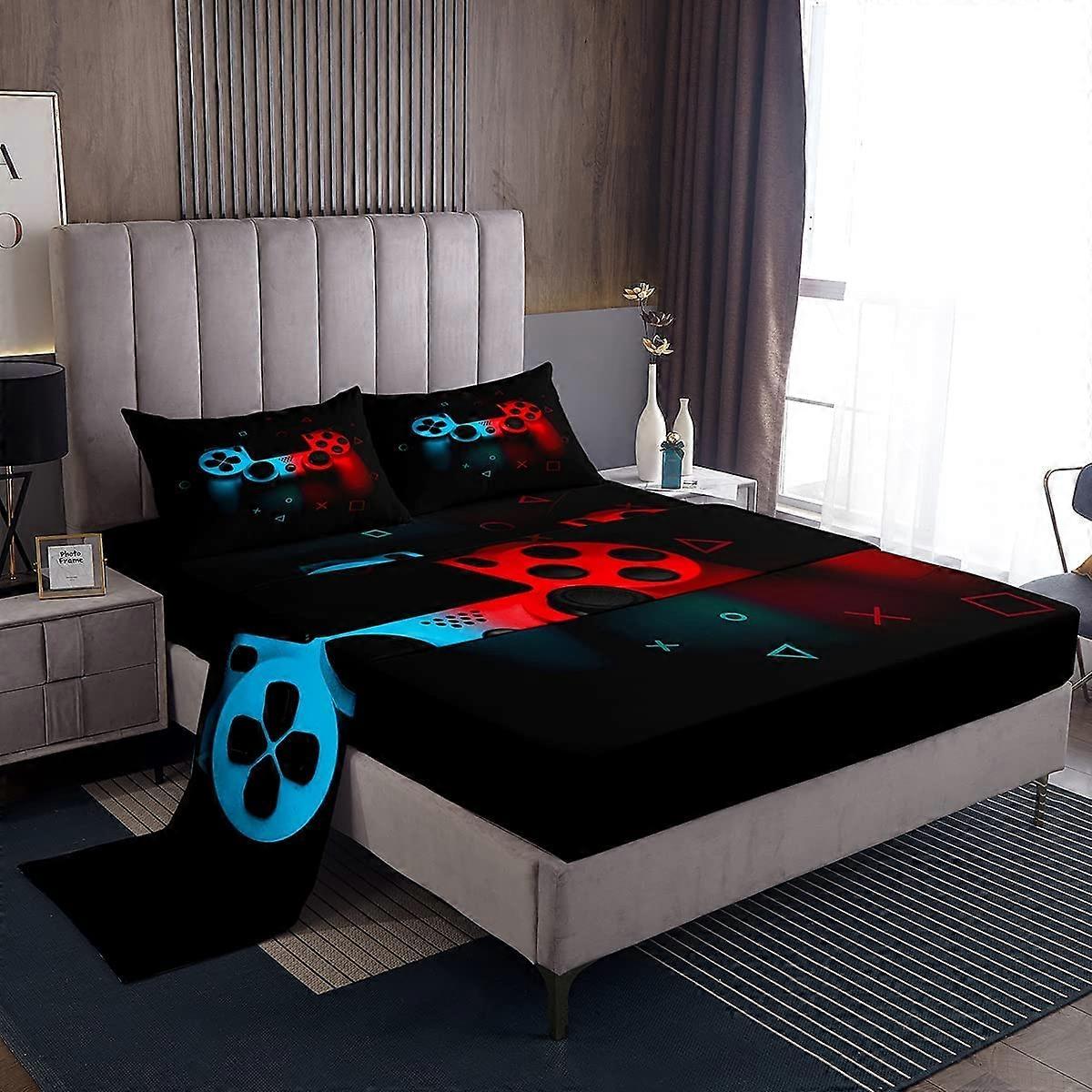 Gaming Bedding Sets for Game Room Decor King Size