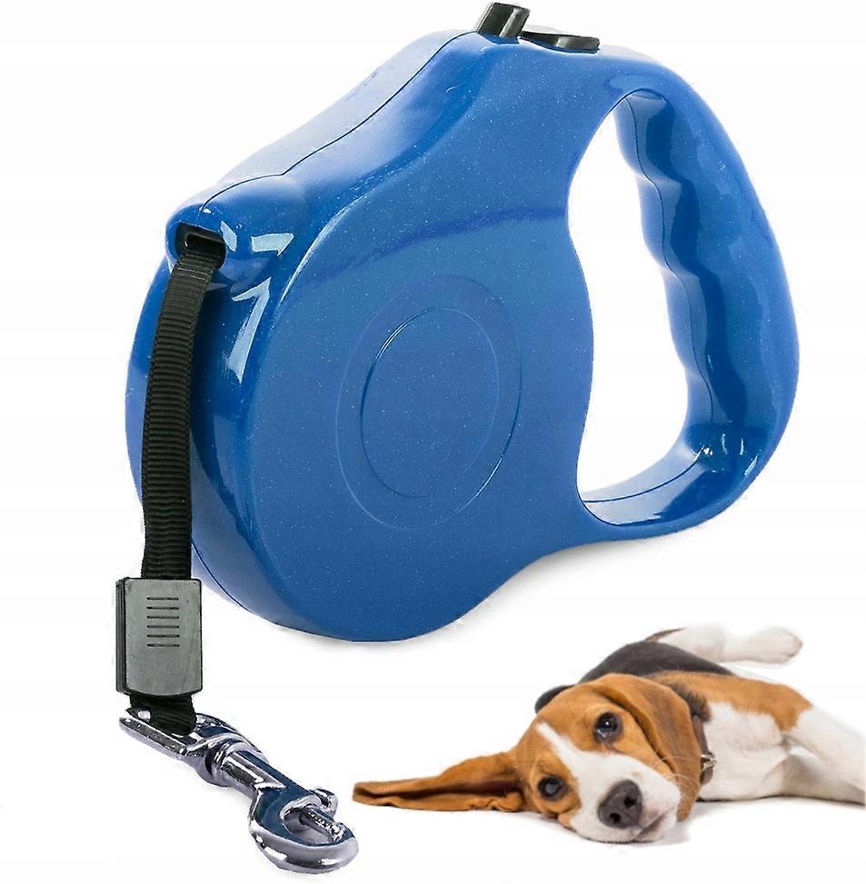 Automatic Dog Leash Tape With Lock 5m 150kg