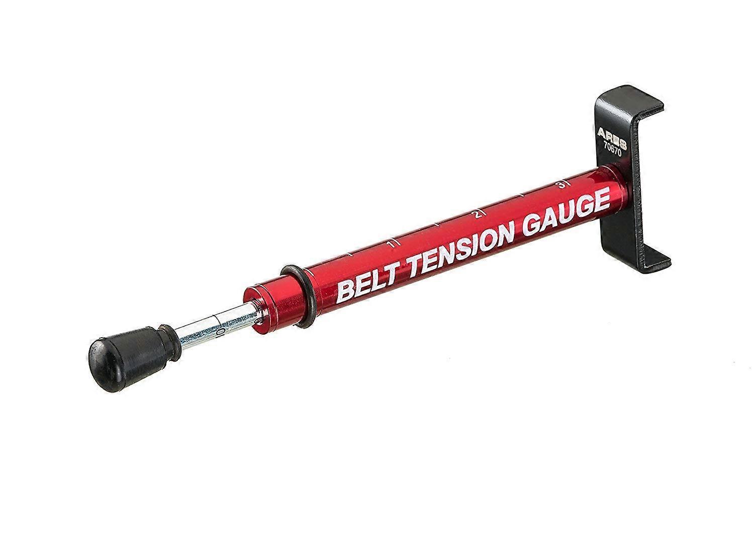Universal Design Belt Tension Gauge for Use After Belt Replacement or Adjustment
