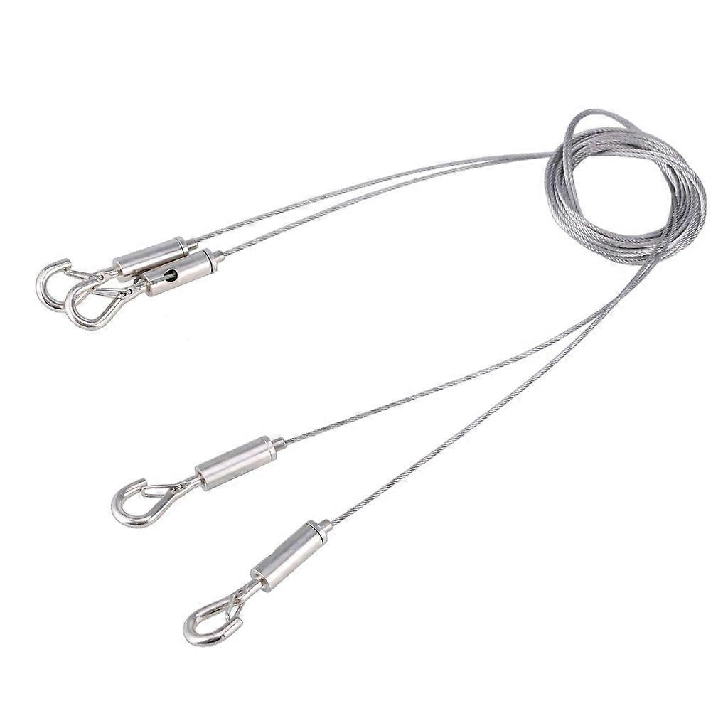 Multipurpose Hanging Wire Set Sturdy Stainless Steel for Pictures Frames