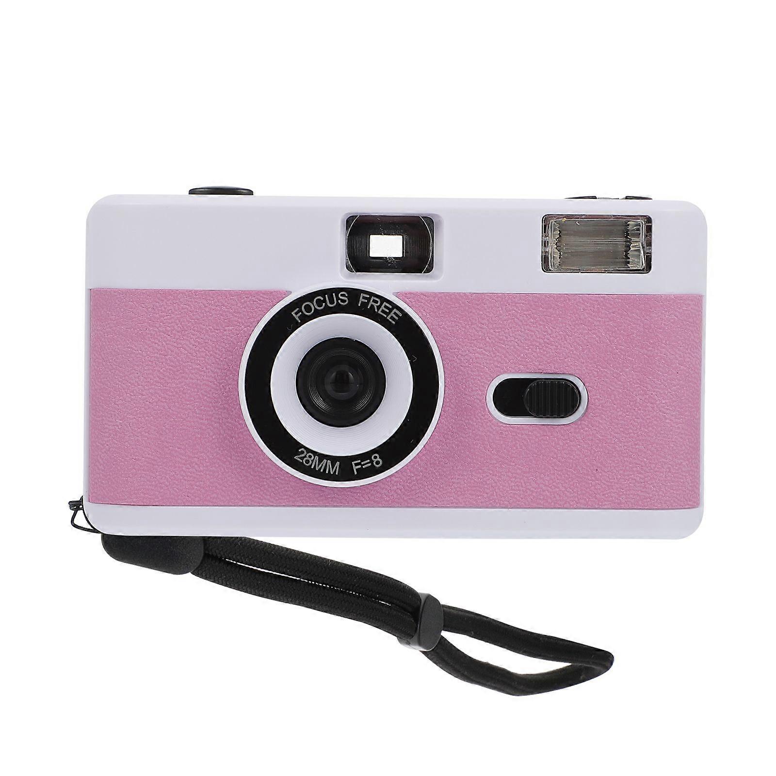 1 Pc Reusable 35mm Film Camera Build-in Flash Film Camera without Battery