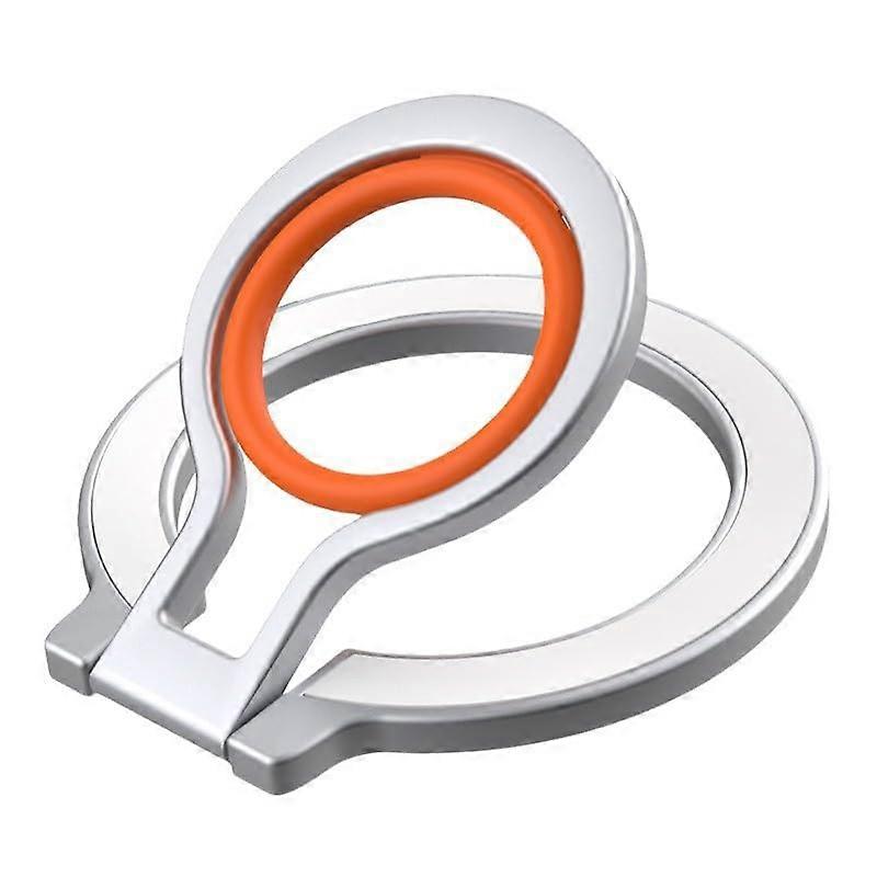 Thin MagSafe Phone Grip Ring Bracket, 360° Rotating Design, Compatible with iPhone 16/15/14/13/12/11, Durable Material