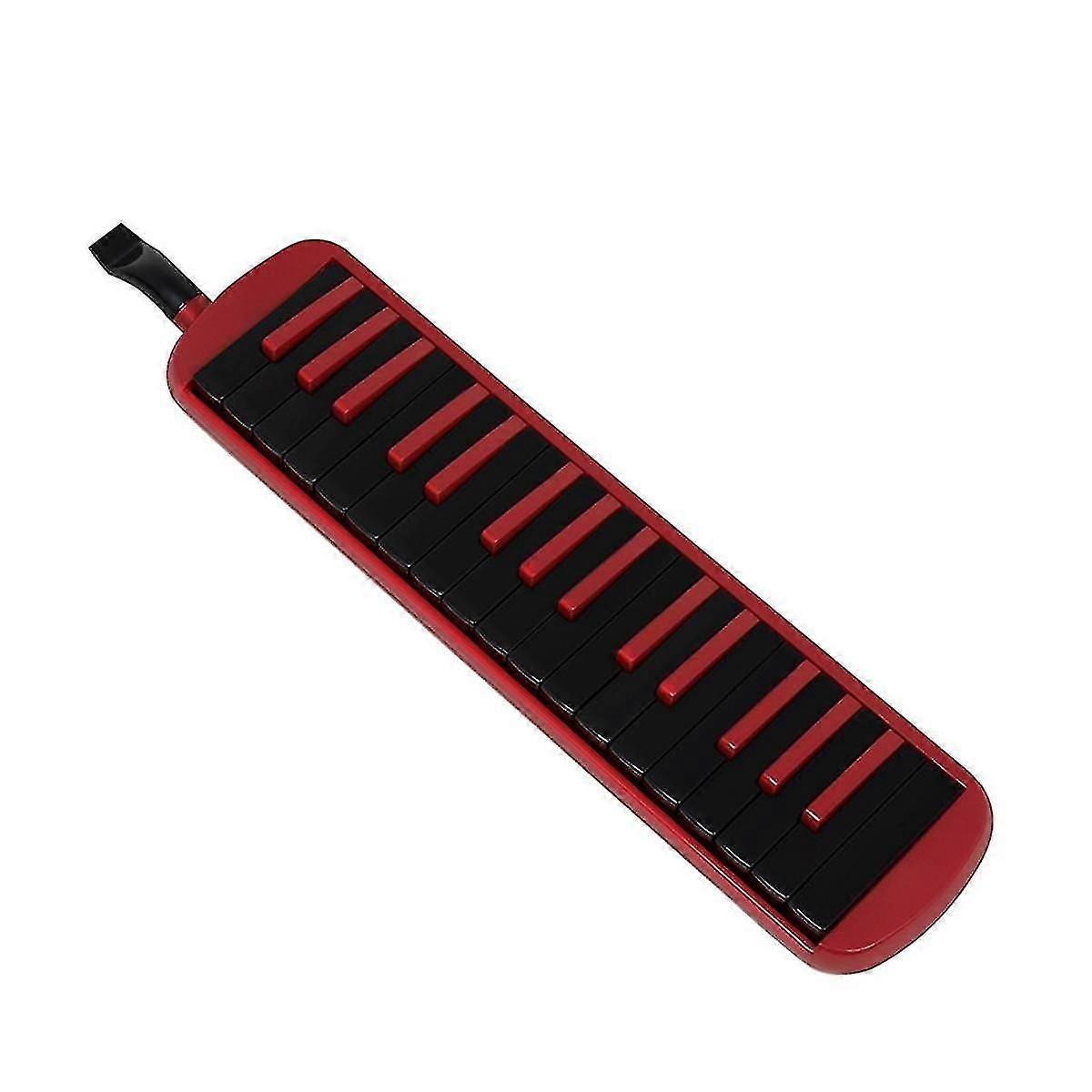 32-key Play Harmonica Red And Eva Piano Bag Piano Box Beginner Adult Teang Musical Instrum