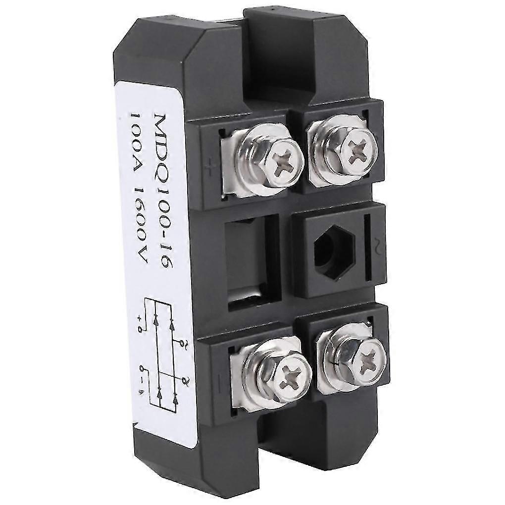 Mdq 100a-1600v Black Single-phase Diode Bridge Rectifier 100a Amp 1600v