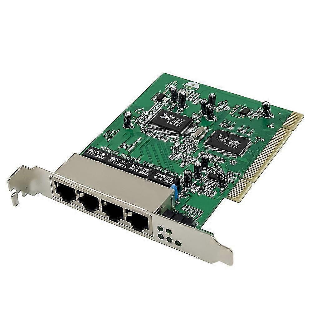 Fast Ethernet Switch 10/100Mbps Switch Board PCIE 4 Port RJ45 Network Switch RTL8305+8100CL Chipset