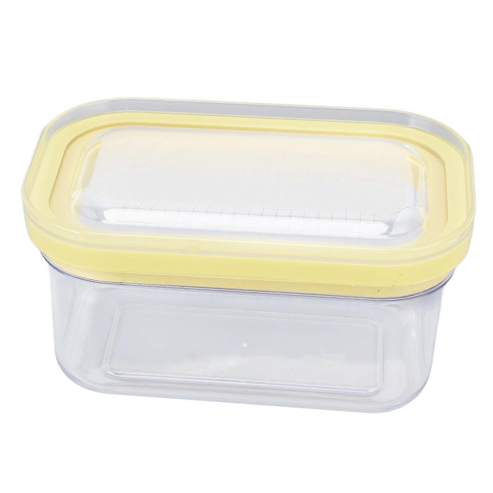 JiaWei Sealed butter box, butter cutter storage box, rectangular kitchen baking tool DDa