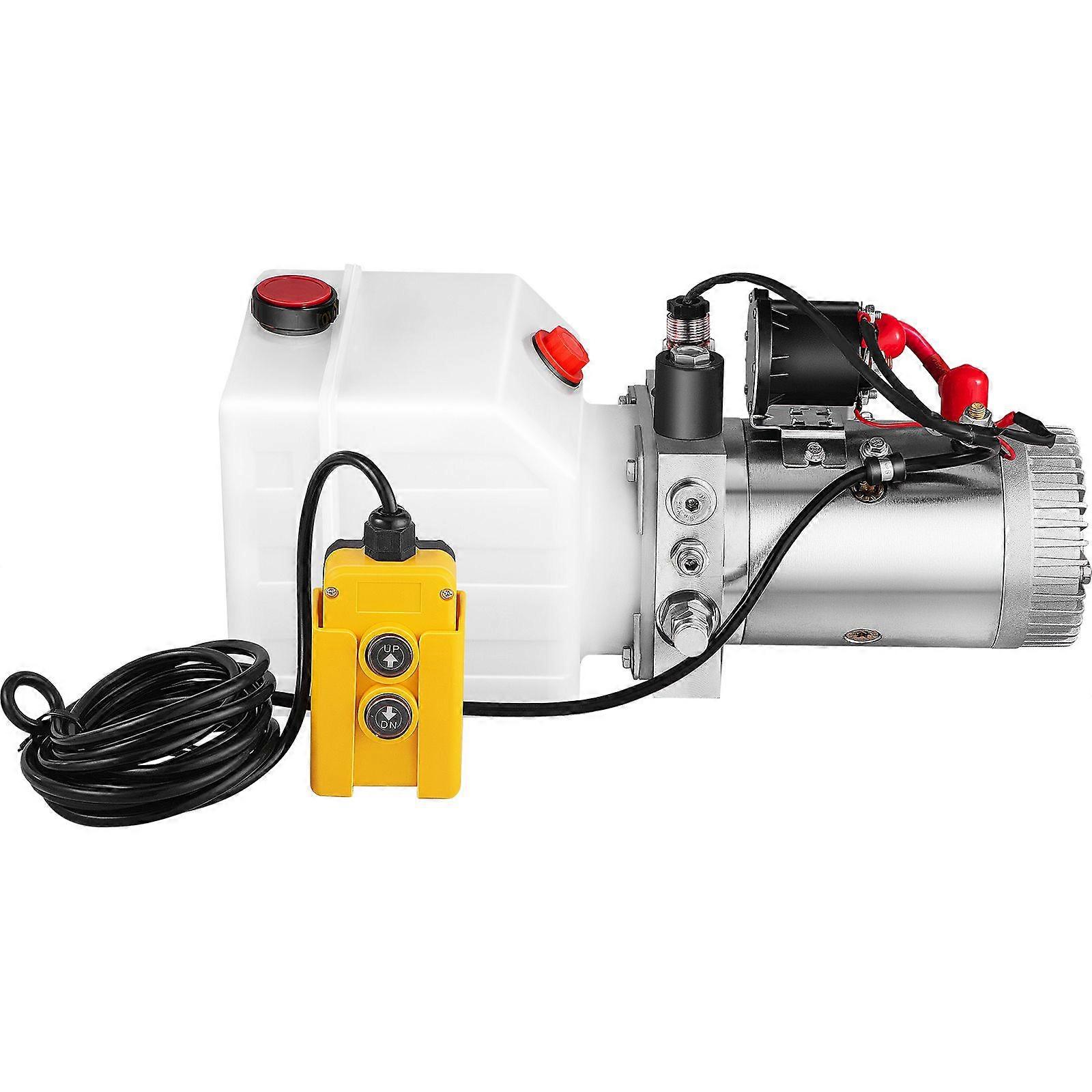 4 Quart einfachwirkende Hydraulikpumpe Kippanhänger Hebefernkran