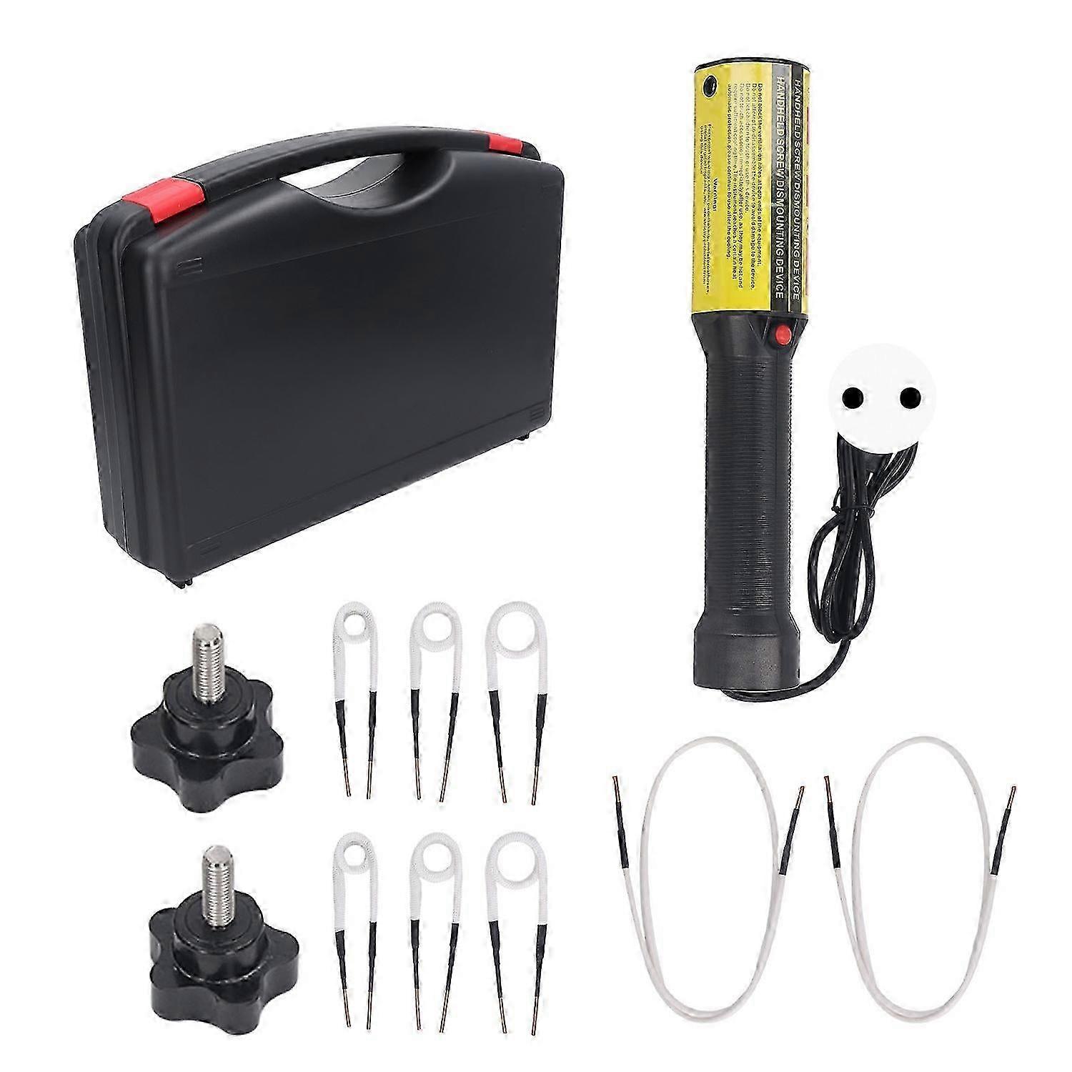 Magnetic Induction Heater Flameless Heat Heating Machine Bolt Buster With 8pcs Coil For Nut Removal