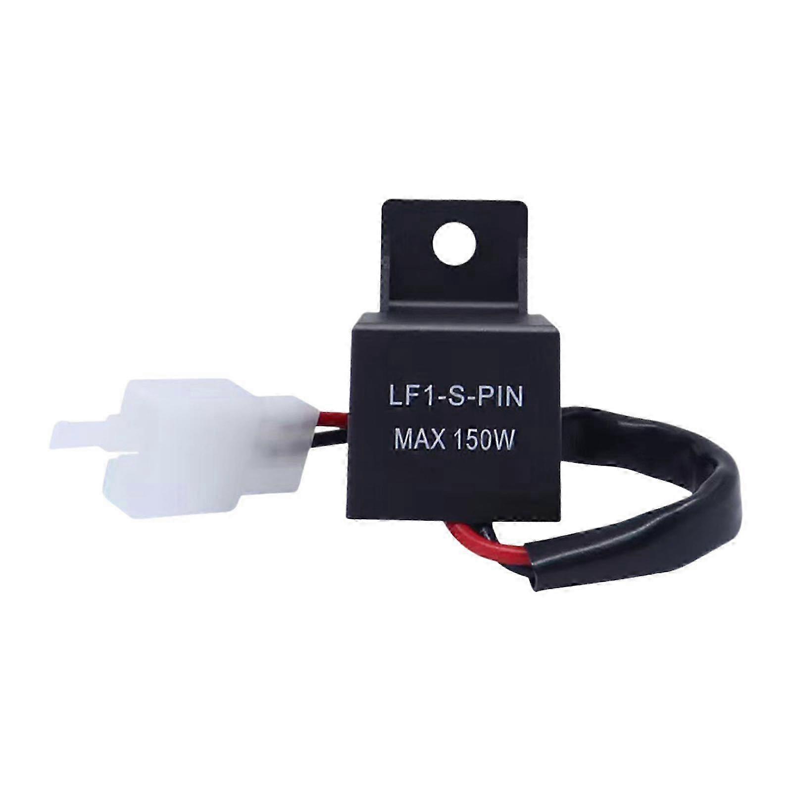 2Pin Motorcycle Flasher Relay Practical for Auto Motorcycle Replacement