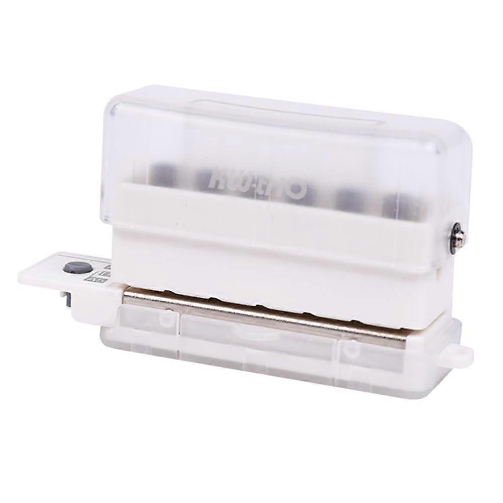 6 Hole Paper Punch,Handheld Mini Puncher for A4 A5 B5 Notebook DIY Office Home
