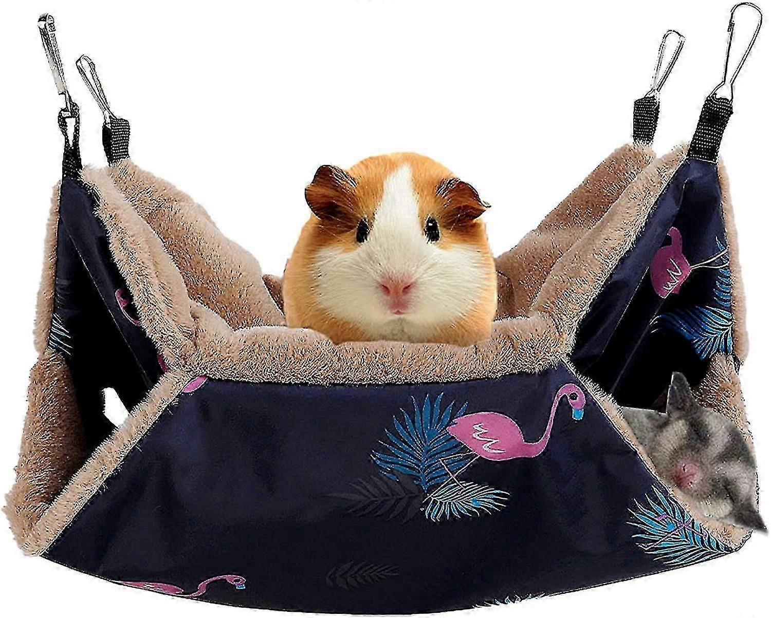 Small Pet Cage Hammock Hanging Bed For Small Animals Hammock Bedding
