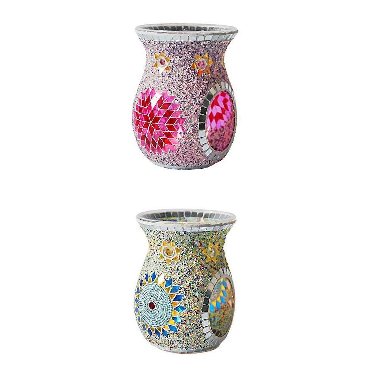 2 Stück Ölwärmer Kerzenhalter Duft Diffusor Geschenke