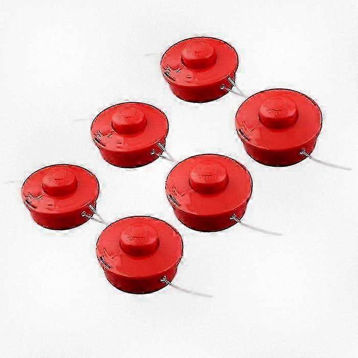 6pcs Universal M10*1.25 Lawn Mower Head Compatible with Various Lawn Mowers for Efficient Cutting