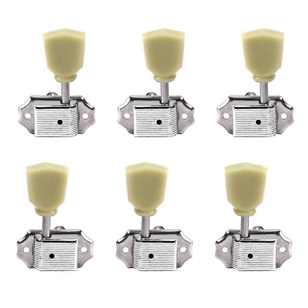 Semi-Closed Tuning Clamps for 3L + R Guitar Strings