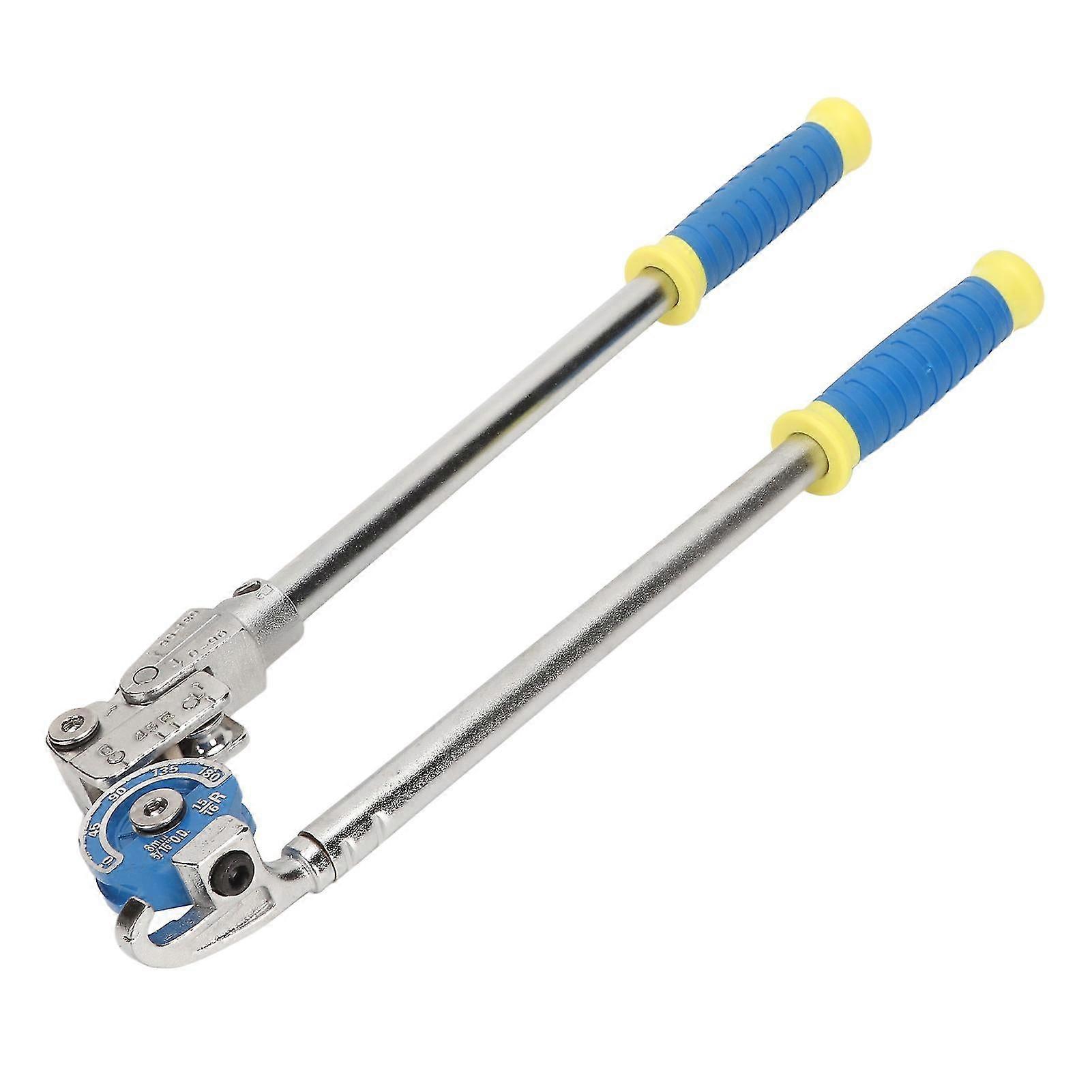 Manual Pipe Bender 5/16in 180 Degree Bending Angle Stainless Steel Ergonomic Manual Tube Bending Tool